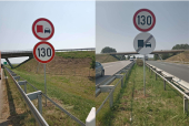 PUTEVI SRBIJE: POSTAVLjENO 140 ZNAKOVA ZABRANE PRETICANjA ZA TERETNA VOZILA NA SRPSKIM AUTOPUTEVIMA
